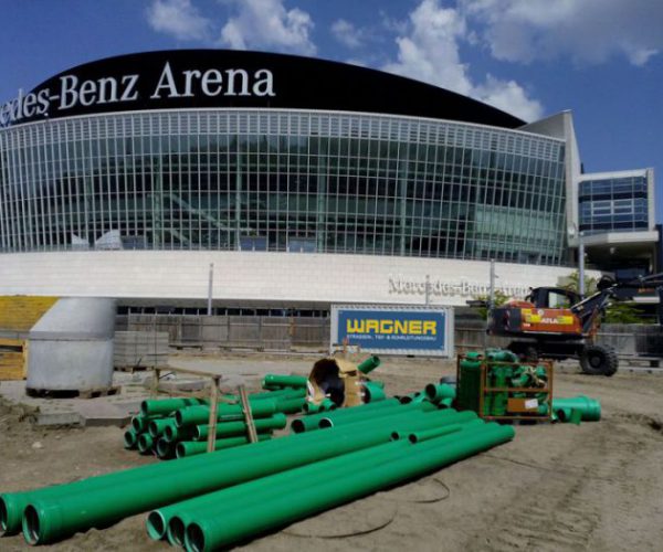 Bauvorhaben Merces Benz Arena