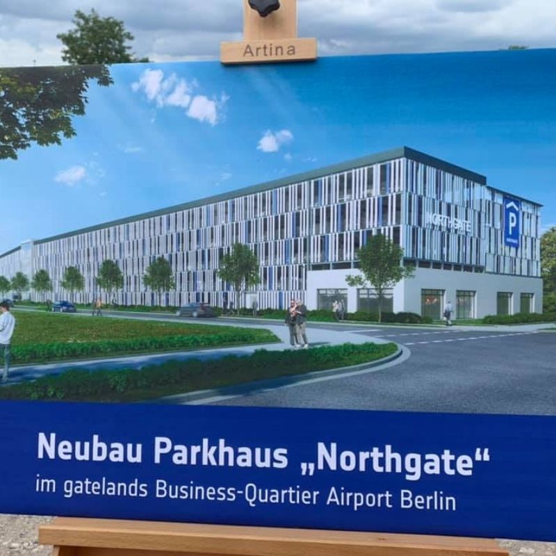 Start Bauprojekt Flughafen BER - Pünktlich